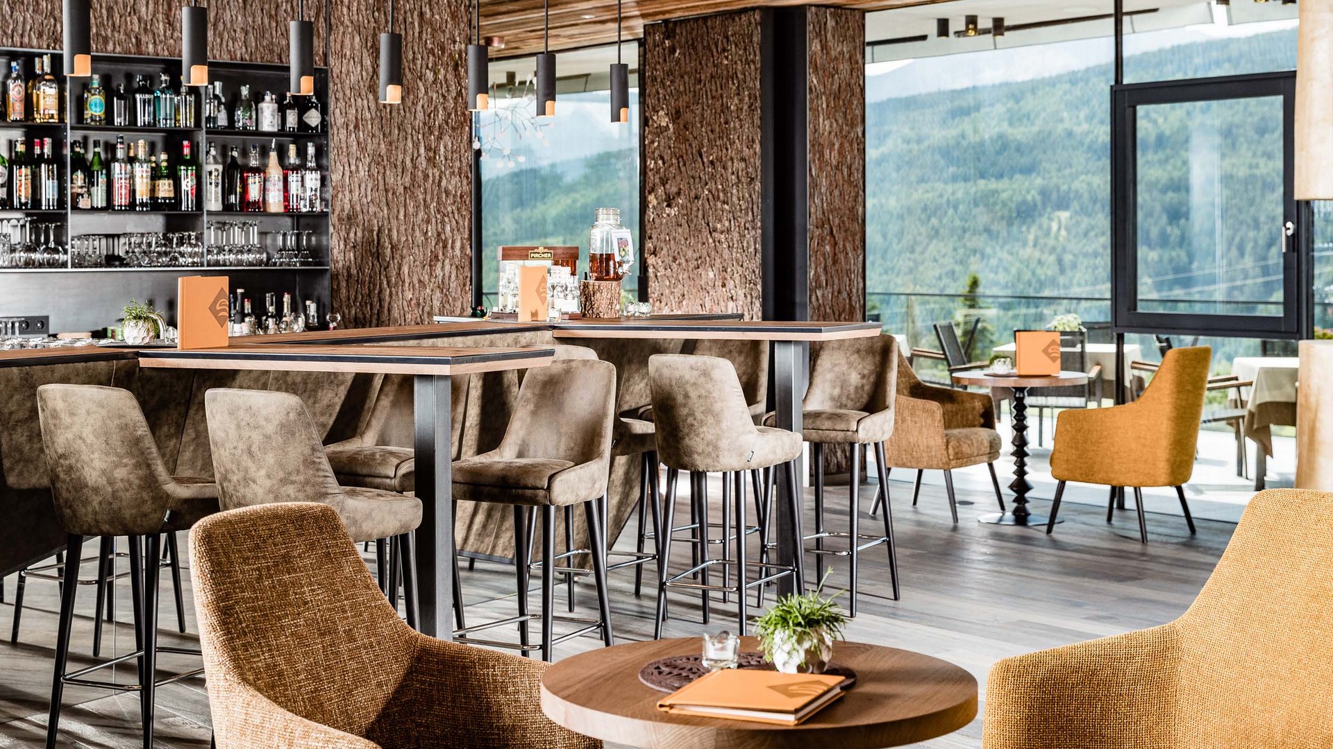 Il bar dell’Hotel Sonnenberg Il bar dell’Hotel Sonnenberg