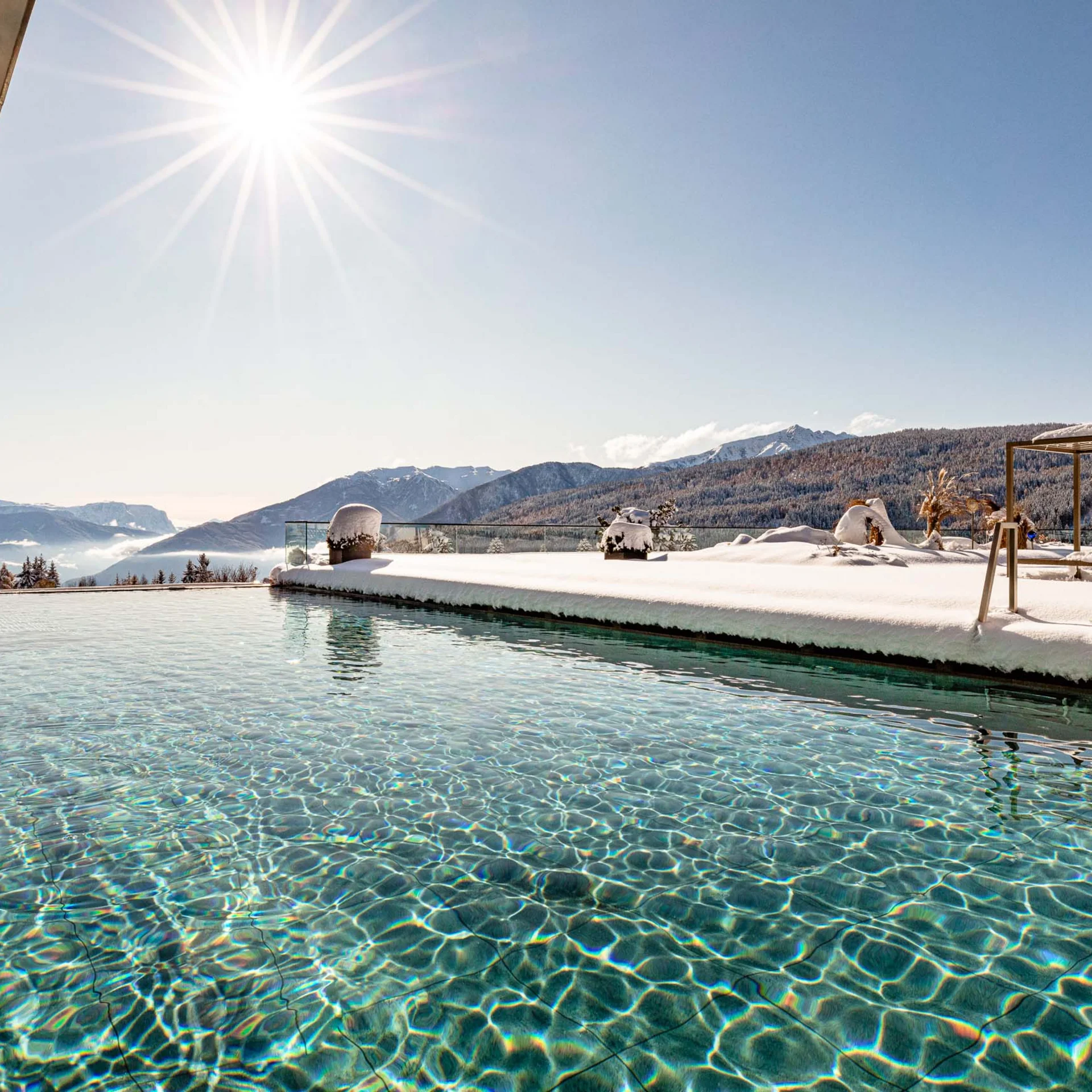 A unique hotel with infinity pool in South Tyrol A unique hotel with infinity pool in South Tyrol