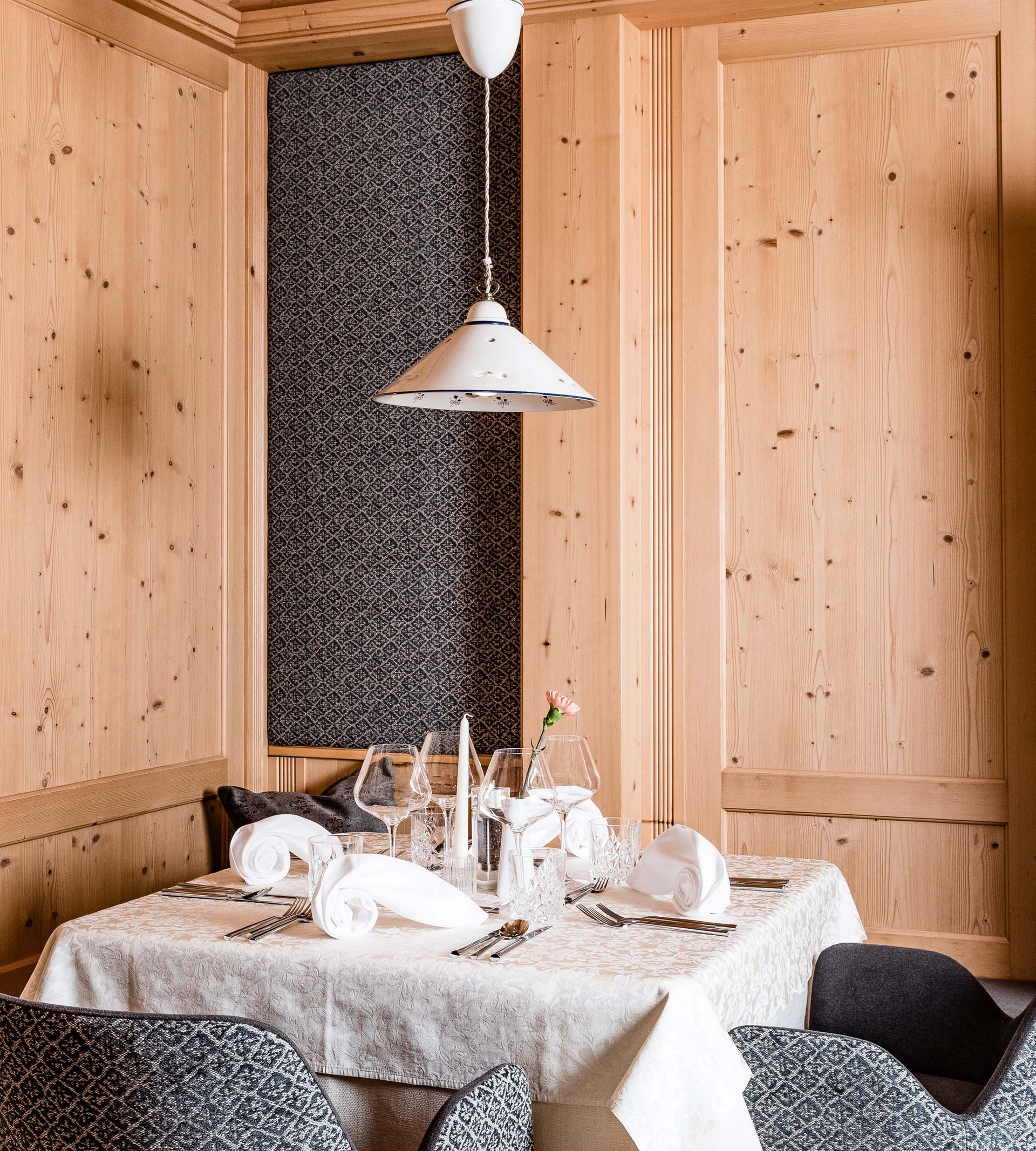 Fein speisen im Hotel-Restaurant in Meransen