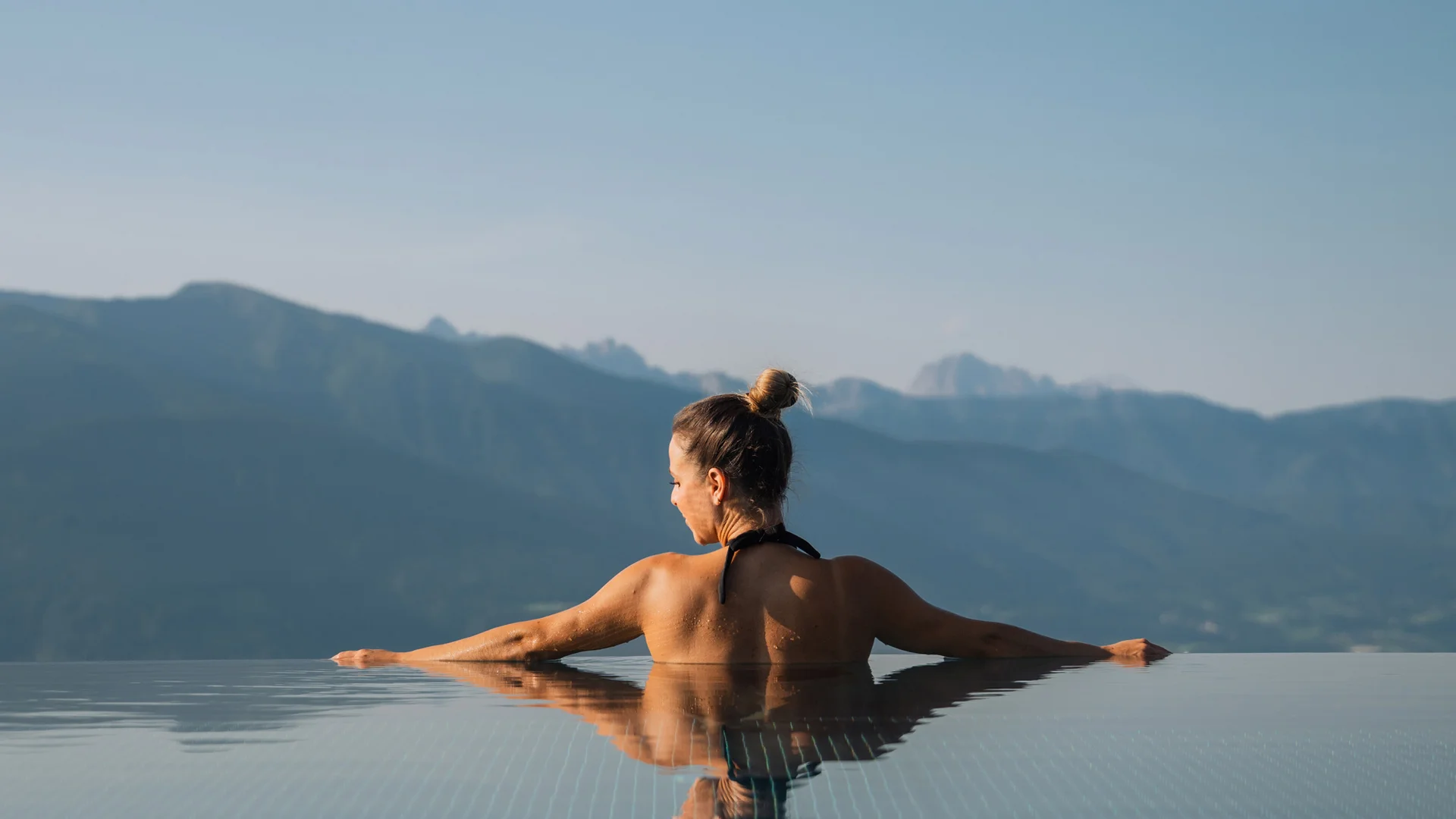 A unique hotel with infinity pool in South Tyrol A unique hotel with infinity pool in South Tyrol