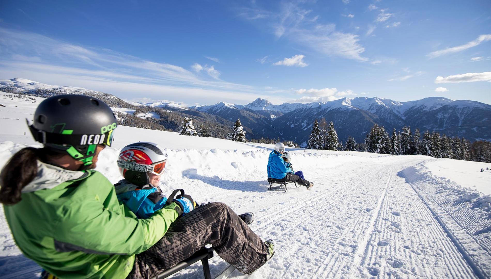 Tobogganing