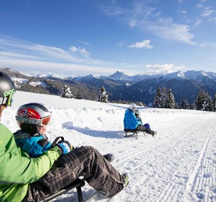 Tobogganing