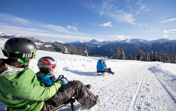 Tobogganing