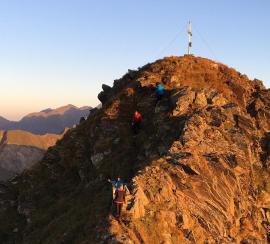 Sunrise in the Mountains