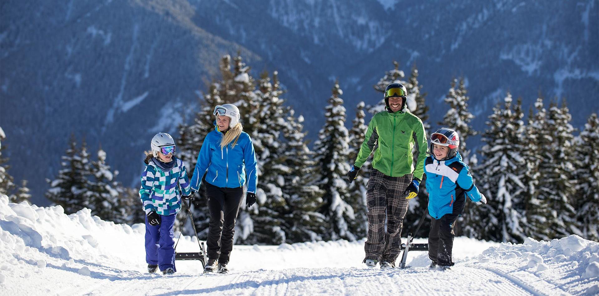 On the Tobogganing Slope