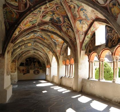 Il chiostro del Duomo a Bressanone