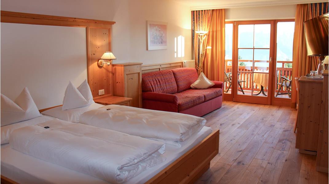 Panorama Double Room with south-facing balcony