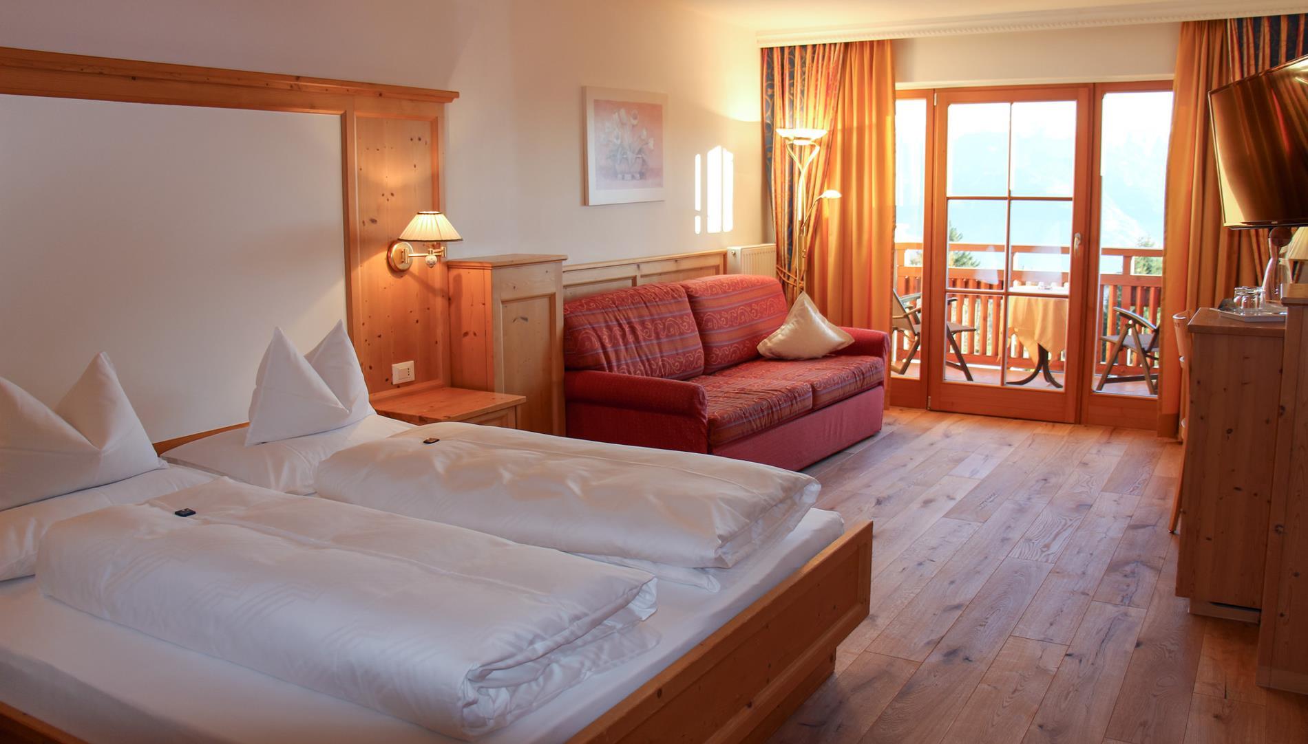 Panorama Double Room with south-facing balcony