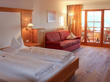 Panorama Double Room with south-facing balcony