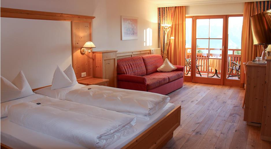 Panorama Double Room with south-facing balcony