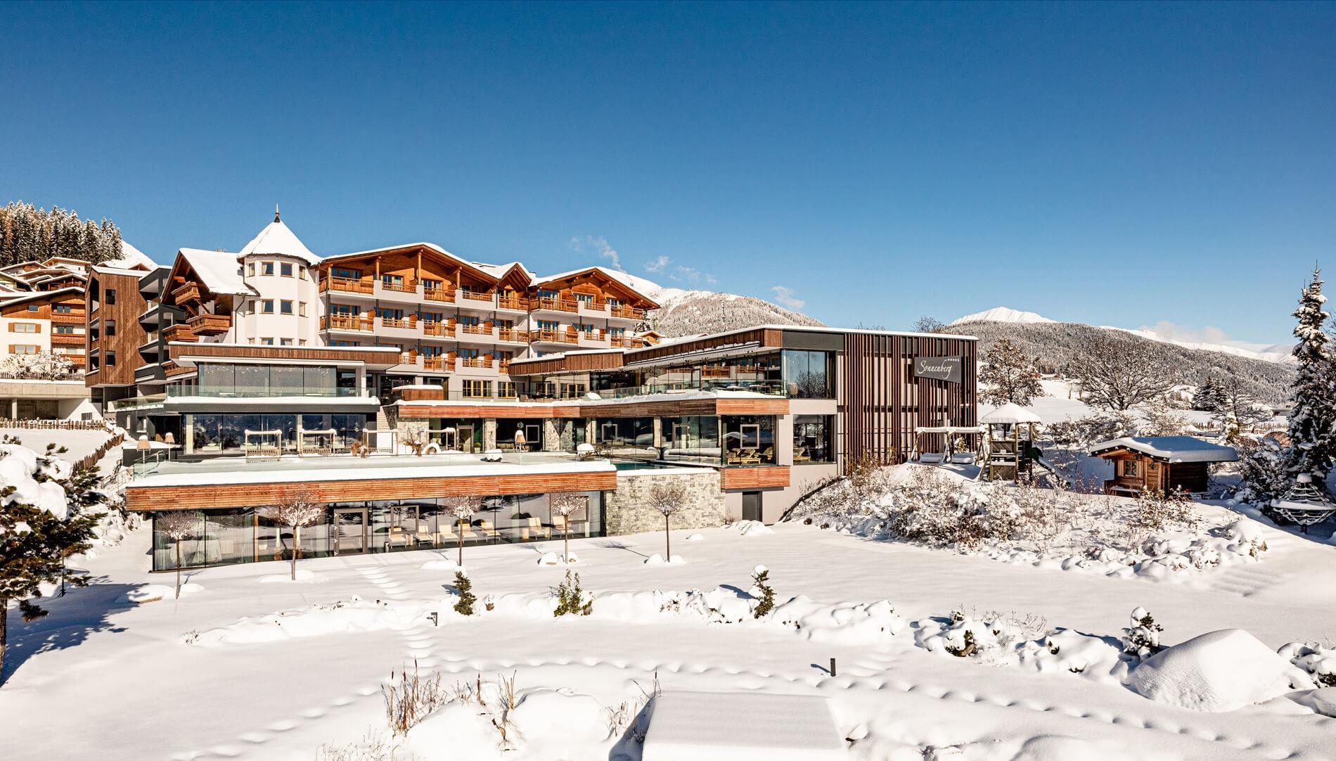 Hotel Sonnenberg in Winter