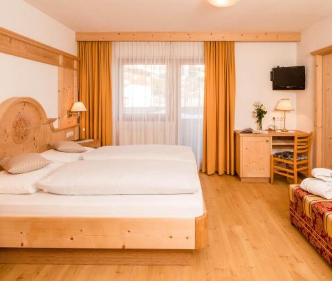 Double room with north-facing balcony GITSCHBERG