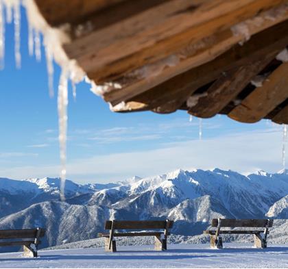 Winter in the Dolomites
