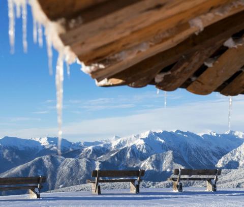 Winter in the Dolomites