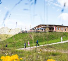 Einkehren auf der Gitschhütte