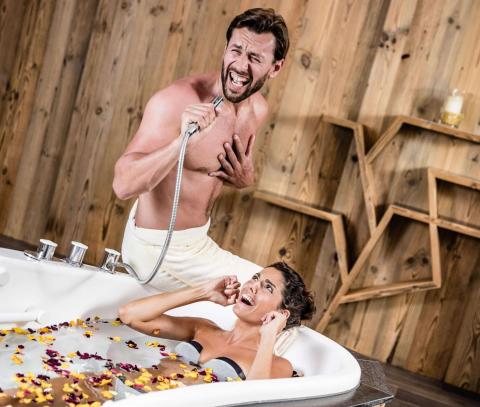 Spaß im Wellnessbad