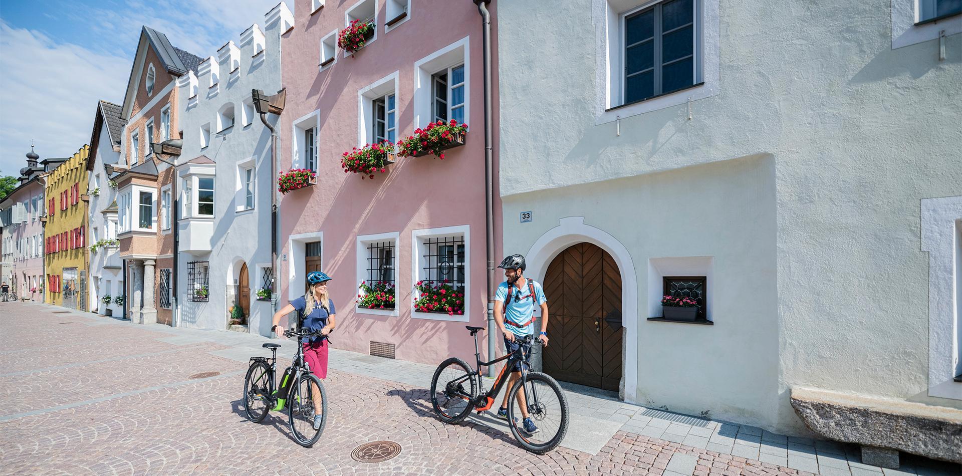 Biking in Bruneck - Brunico